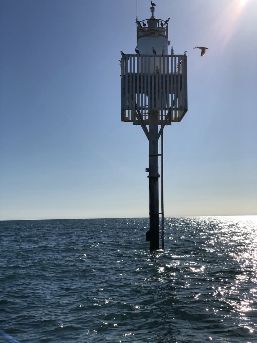 an AtoN structure in the Spencer Gulf